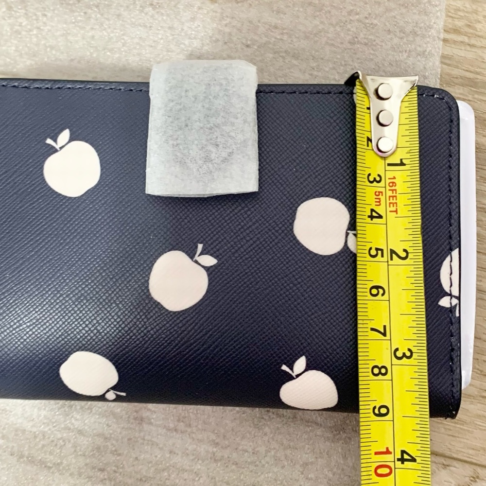 Kate Spade Orchard Toss Apple Staci Medium Wallet - NEW - Picture 10 of 10